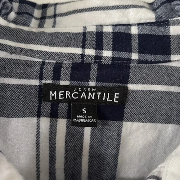 J. Crew Plaid Shirt Dress - Picture 3 of 5